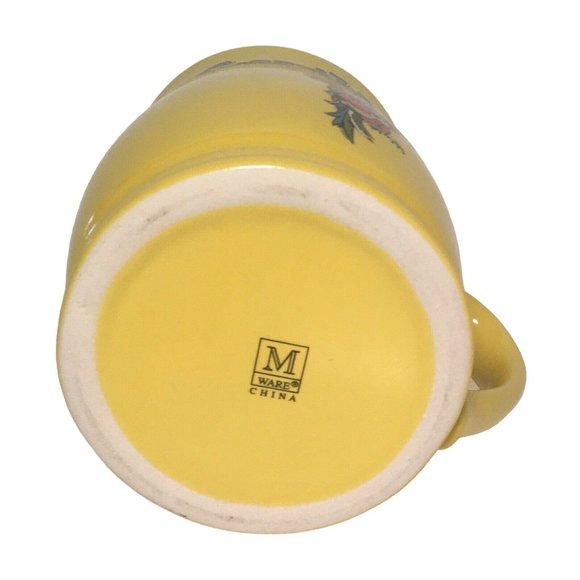 Cruise Coffee Mug Caribbean Cruising Parrot Ukulele Tropical Soup Cup M Ware 4" - Picture 4 of 5